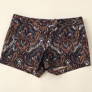 JCrew shorts  3 “  paisley print